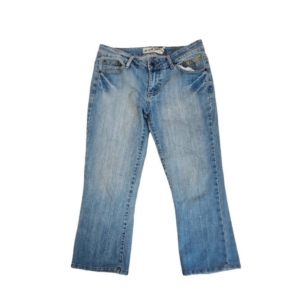Long Chang Jeans Girls Size 29 Capri's